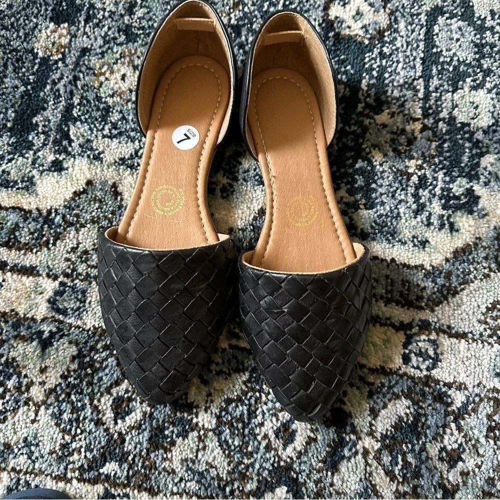 New Artesanias Camila handmade Huarache leather  shoes sz 7
